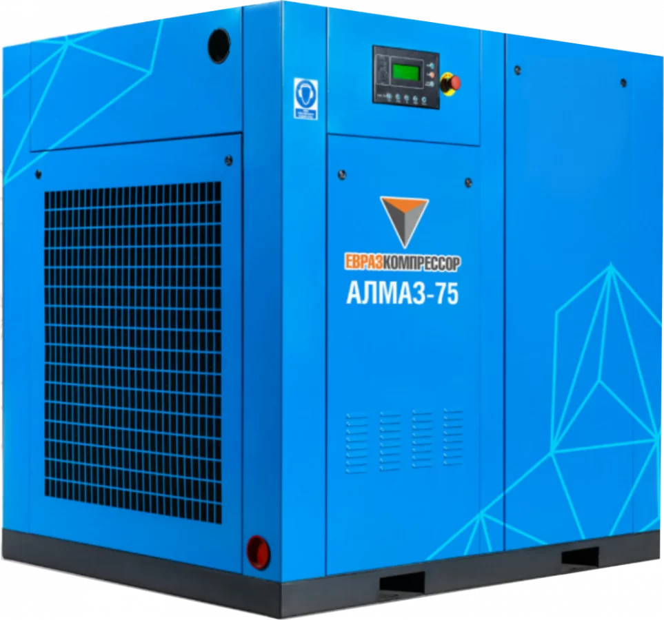 Винтовой компрессор Евразкомпрессор Алмаз 75 13