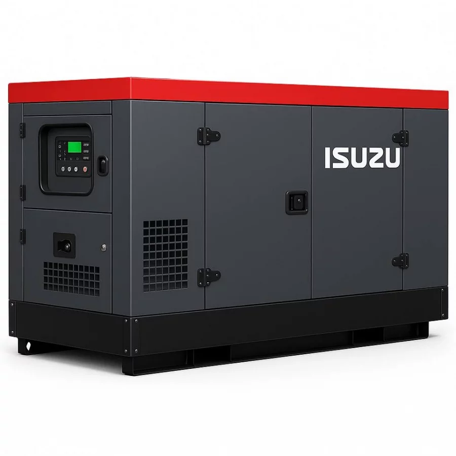 Дизельный генератор Isuzu GMP 41IA в кожухе