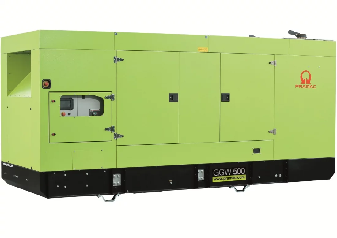 Газовый генератор Pramac GGW500G в кожухе
