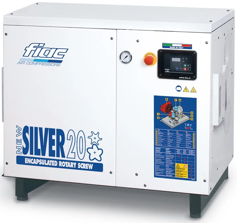 Винтовой компрессор Fiac NEW SILVER 20 SD 8