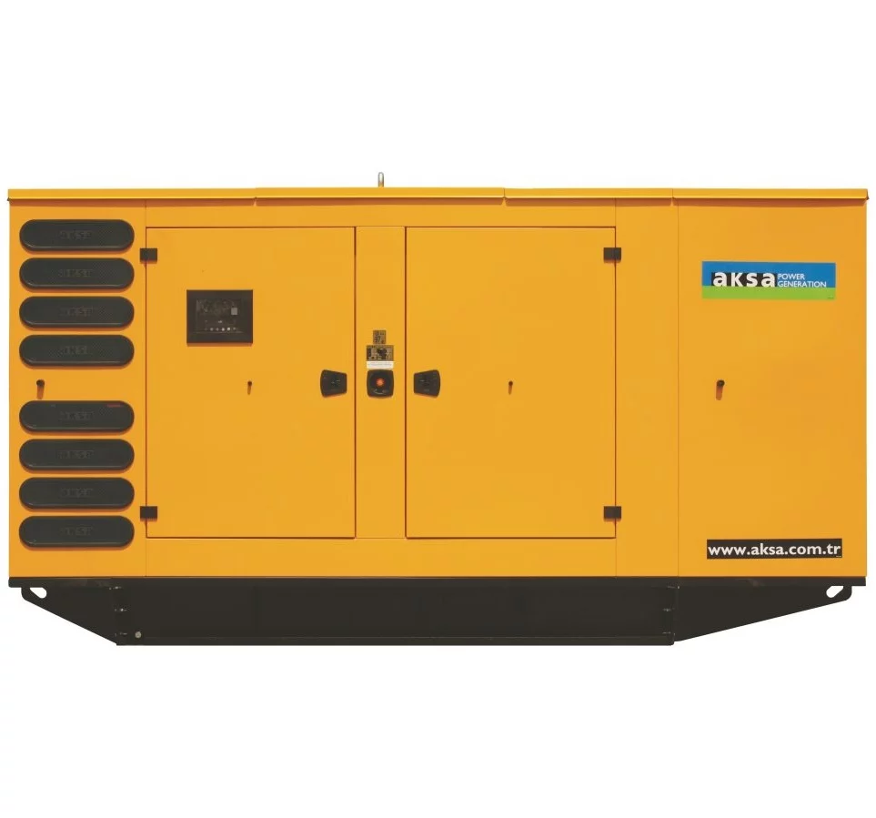 Дизельный генератор Aksa APD825M в кожухе
