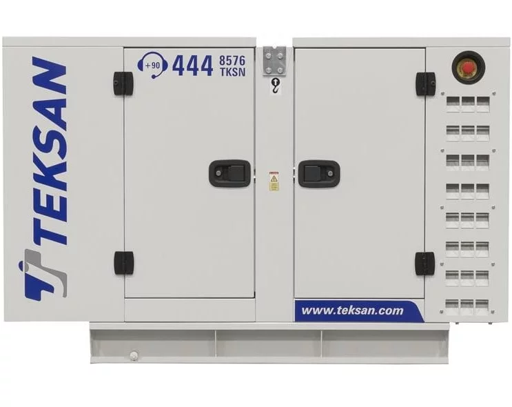 Дизельный генератор Teksan TJ110BD5C в кожухе