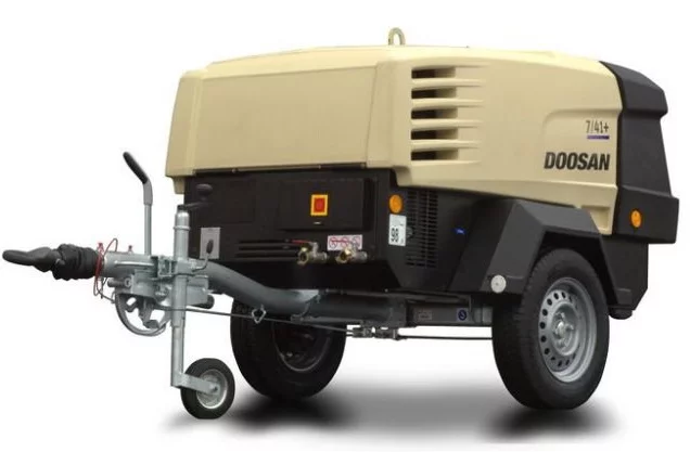 Дизельный компрессор Doosan 7/41+