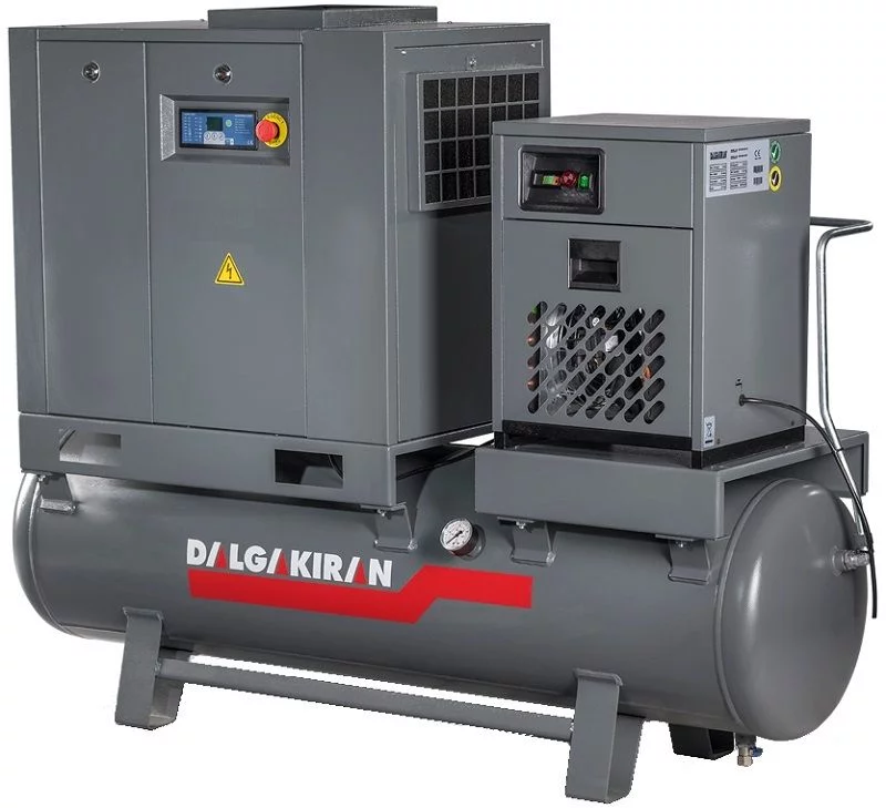 Винтовой компрессор Dalgakiran F 4 10 250 Compact