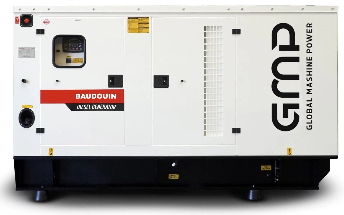 Дизельный генератор Baudouin GMP 110BM в кожухе