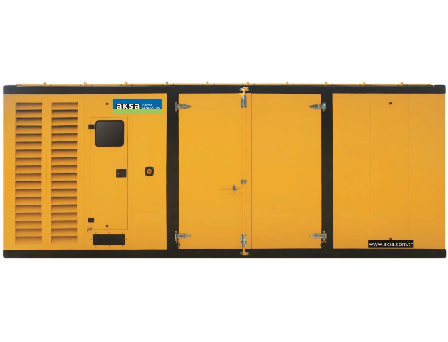 Дизельный генератор Aksa AP 900 в кожухе