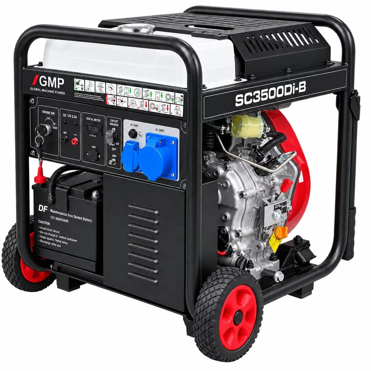 Дизельный генератор GMP SC3500Di-B