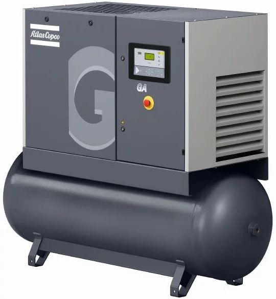 Винтовой компрессор Atlas Copco GA 15 8,5 с ресивером