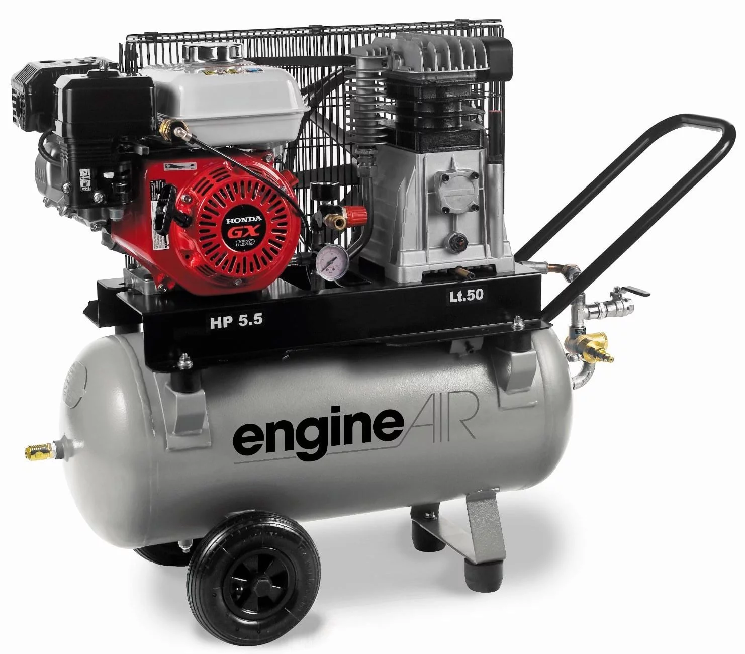 Поршневой компрессор Abac EngineAIR 5/100 PETROL
