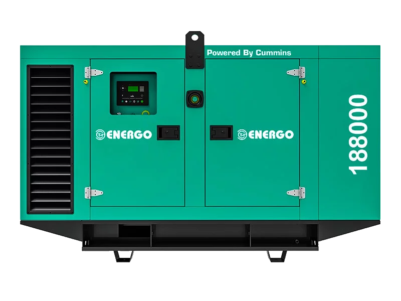 Дизельный генератор Energo AD80-T400C-S в кожухе