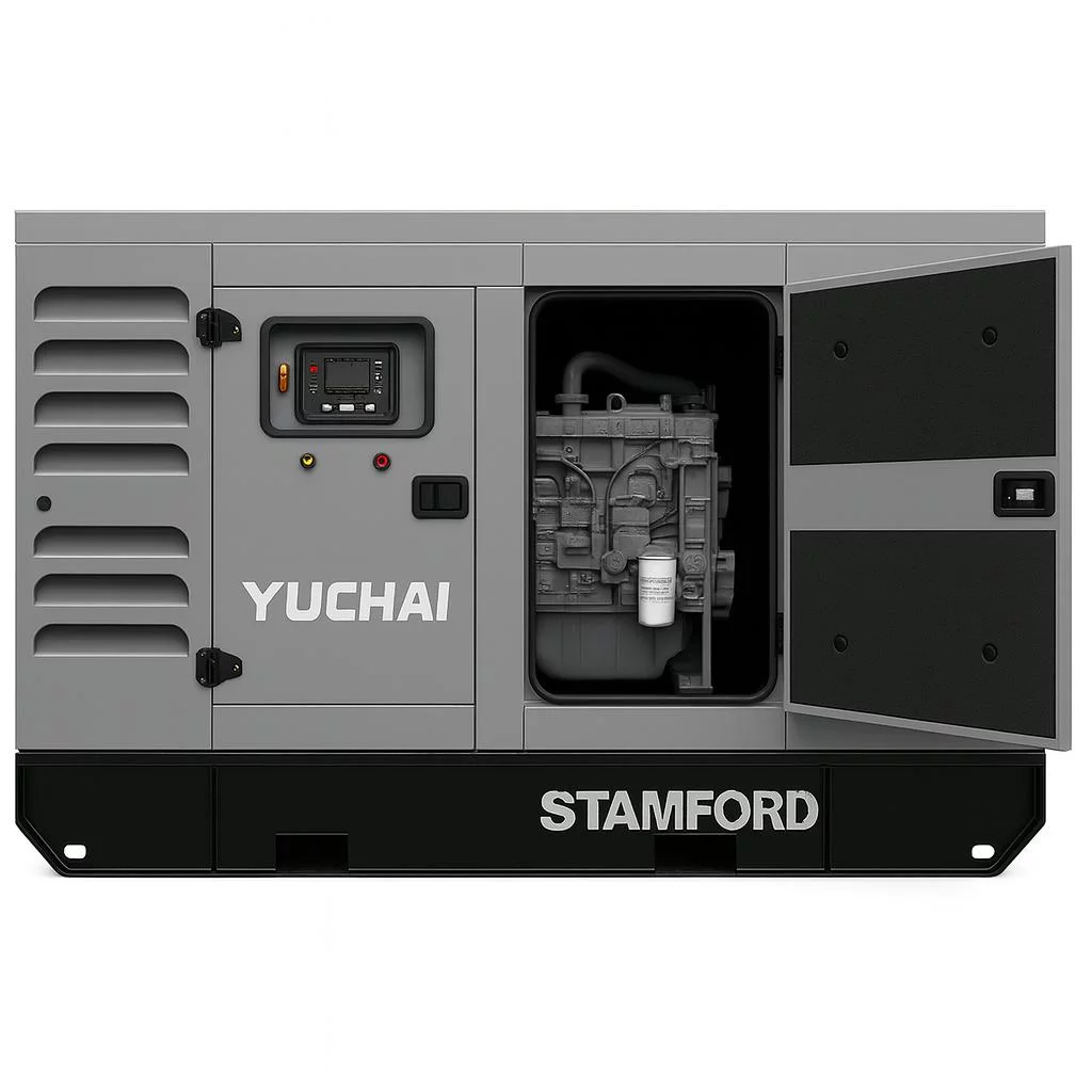 Дизельный генератор Yuchai GMP AY69 в кожухе