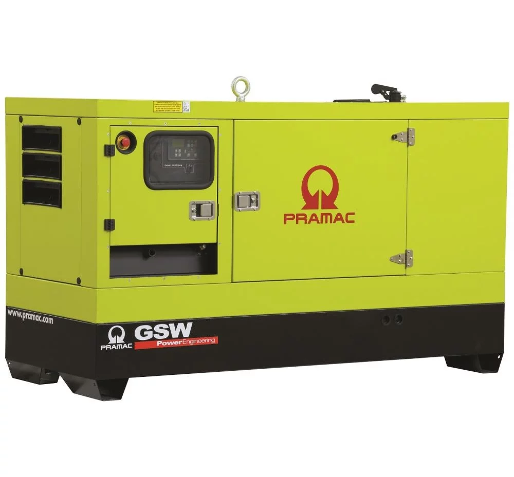 Дизельный генератор Pramac GSW 80 I в кожухе с АВР