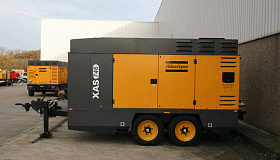 Дизельный компрессор Atlas Copco XATS 746 CD на шасси — фото 2