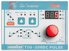 Инвертор cварочный GROVERS TIG 200 DC PULSE — фото 3