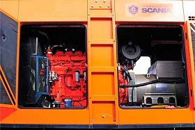 Дизельный генератор Scania GMP 413S в кожухе — фото 4