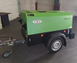 Дизельный компрессор Atmos PDP 20 7 фикс с тормозом — фото 7