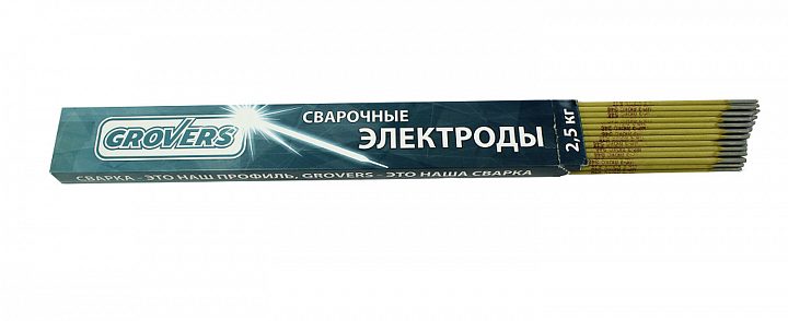 Электроды МР-3 ЛЮКС GROVERS д.2,5 мм (2,5кг)