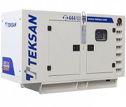 Дизельный генератор Teksan TJ10BD в кожухе — фото 2