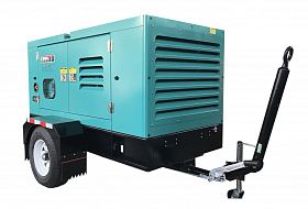 Дизельный компрессор GMP PDC 185 IC-T (на раме с влагоотделителем) — фото 2