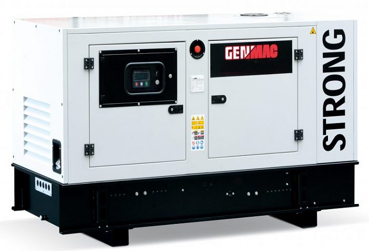 Дизельный генератор Genmac G30PS в кожухе с АВР