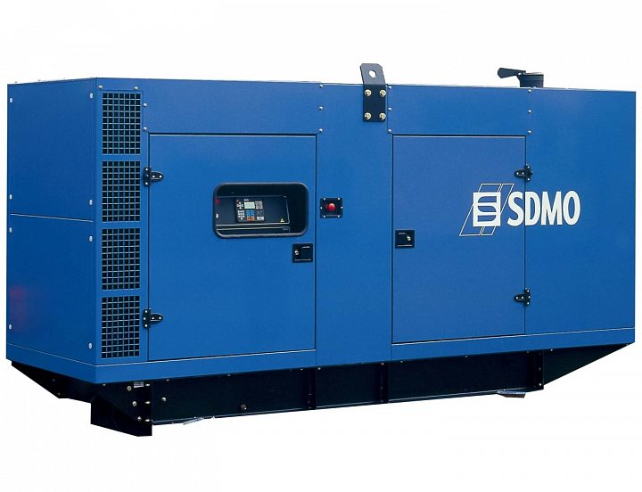 Дизельный генератор SDMO D275 в кожухе с АВР