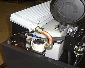 Дизельный компрессор Atmos PDP 35 7 фикс с тормозом — фото 6