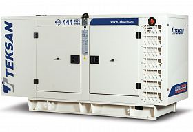 Дизельный генератор Teksan TJ50BD в кожухе — фото 1