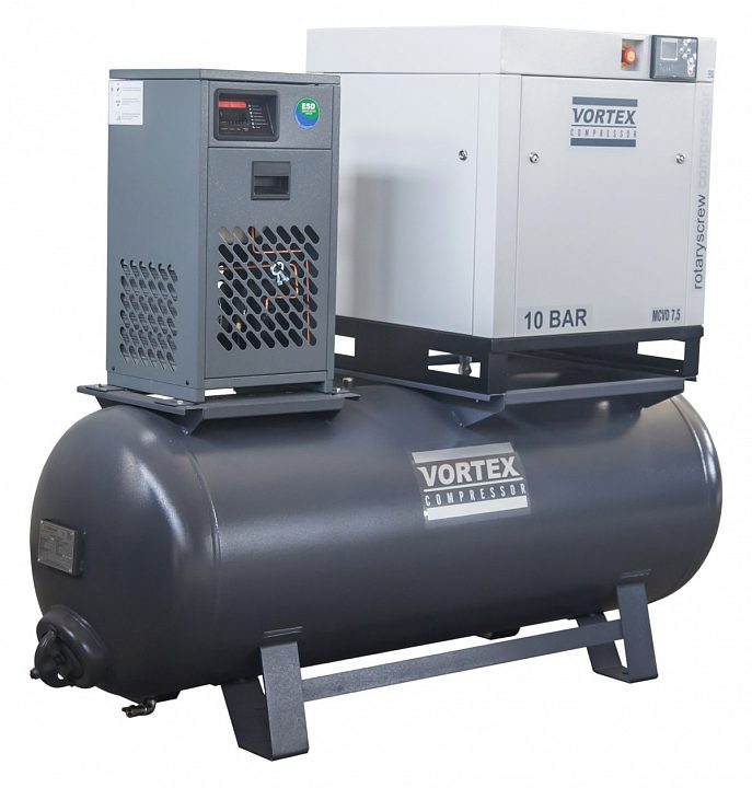 Винтовой компрессор Vortex MCVD 3/200L 7.5 бар