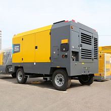 Дизельный компрессор Atlas Copco V 900 на шасси — фото 3