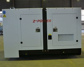 Дизельный генератор Z-Power ZP165P в кожухе — фото 2