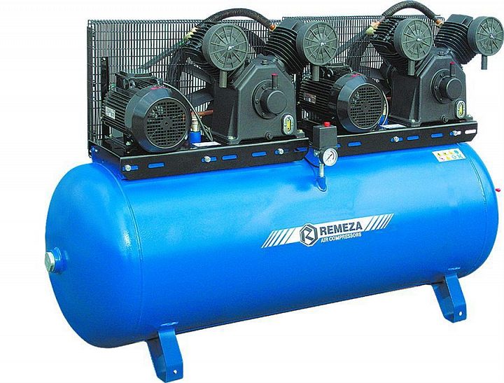 Поршневой компрессор Remeza СБ 4/Ф-500 V90 T  Тандем