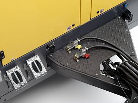 Дизельный компрессор Atlas Copco XAMS 527 CD на шасси — фото 6