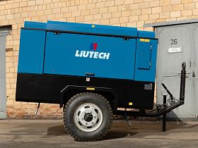 Дизельный компрессор LIUTECH LUY100-10 на шасси — фото 5