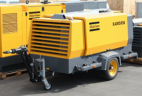 Дизельный компрессор Atlas Copco XAMS 287 DD на шасси — фото 3