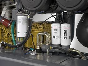 Дизельный компрессор Atlas Copco XAMS 407 CD на шасси — фото 5