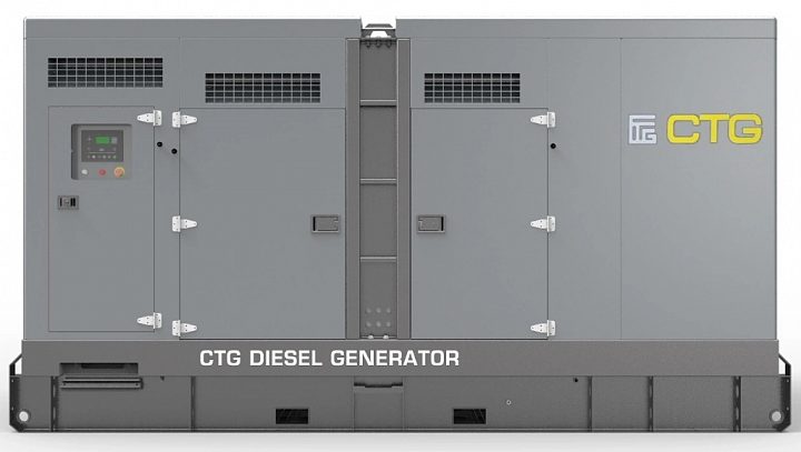 Дизельный генератор CTG 33C в кожухе