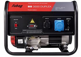 Бензиновый генератор Fubag BS 3500 Duplex — фото 3