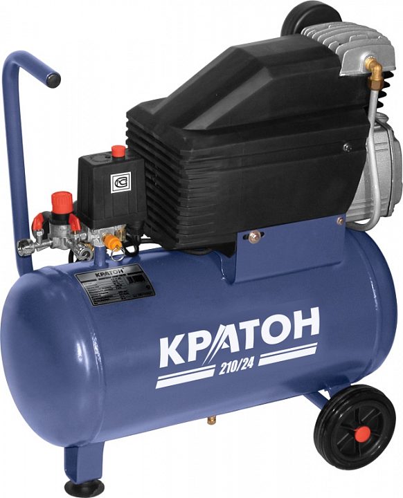 Поршневой компрессор Кратон HOBBY 210/24