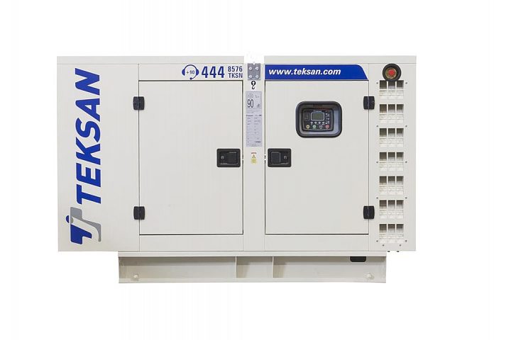 Дизельный генератор Teksan TJ66PE в кожухе
