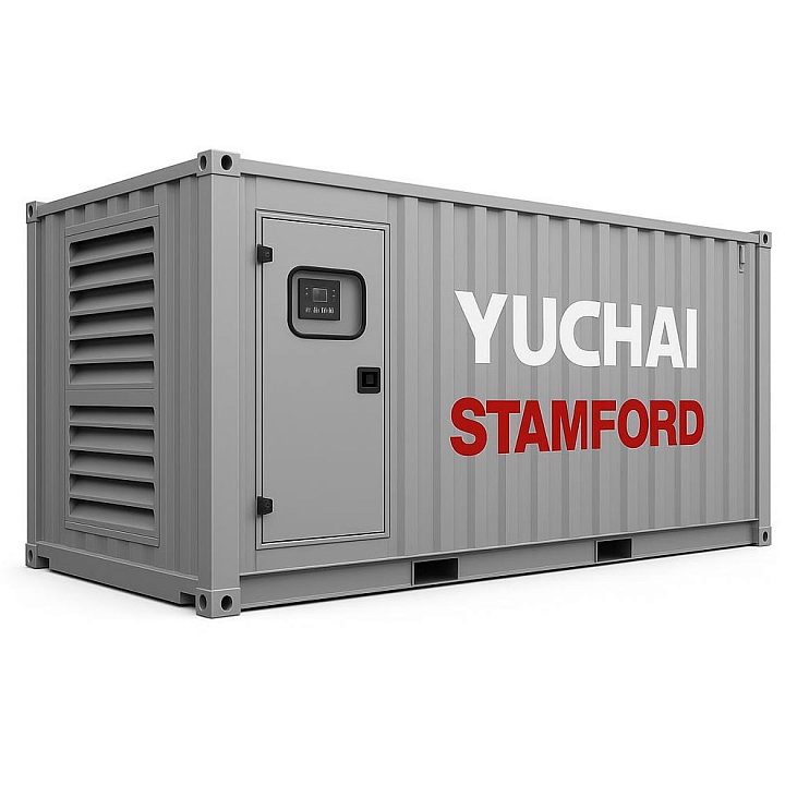 Дизельный генератор Yuchai GMP AY1238 в кожухе