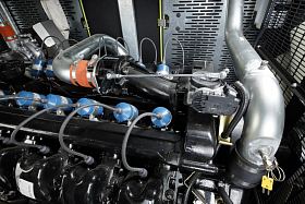 Газовый генератор Pramac GGW150G в кожухе — фото 10