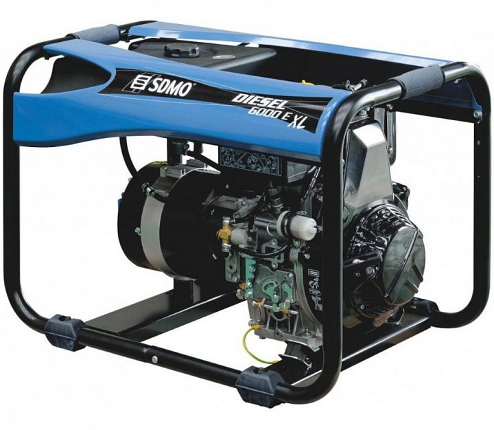 Дизельный генератор SDMO DIESEL 6000 E XL C M с АВР