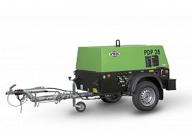 Дизельный компрессор Atmos PDP 28 7 фикс без тормоза — фото 1