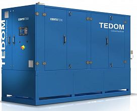 Газовый генератор Tedom Cento T100 в кожухе — фото 1