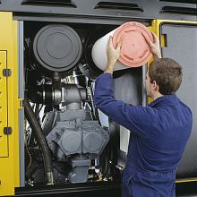 Дизельный компрессор Atlas Copco XAMS 527 CD на шасси — фото 5