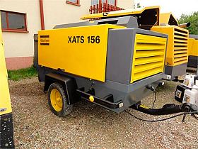 Дизельный компрессор Atlas Copco XATS 156 DD на шасси — фото 3