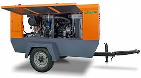 Дизельный компрессор Denair DACY-7/7 (на шасси) — фото 3