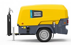 Дизельный компрессор Atlas Copco XAS 88 KD на шасси — фото 3