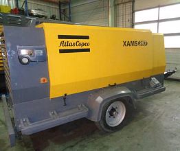 Дизельный компрессор Atlas Copco XAMS 287 DD на шасси — фото 5