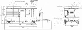Дизельный компрессор Atlas Copco XAVS 1800CD на шасси — фото 3